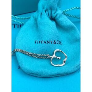 Tiffany & Co. Elsa Peretti Apple Pendant Necklace – Sterling Silver – 16"